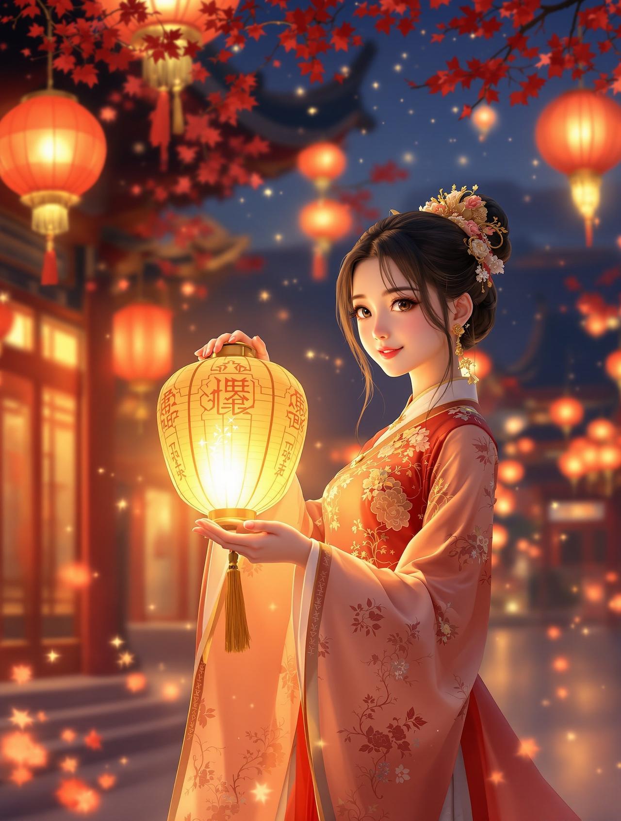 花灯行 - 二次元漫画精选古风国漫 花灯行